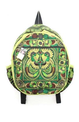 Backpack - Green Bird