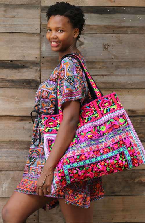 Sandy Beach Bag - Rose