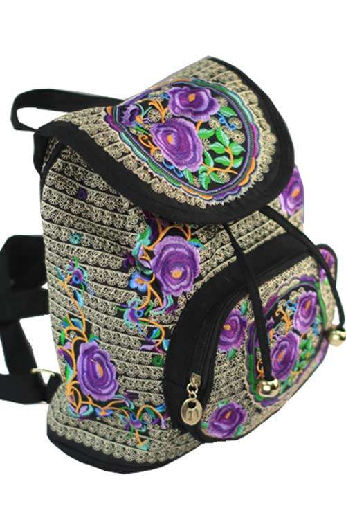 Festival Backpack - Violet Hmong