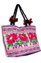 Pretty Boho Flower Shoulder Bag