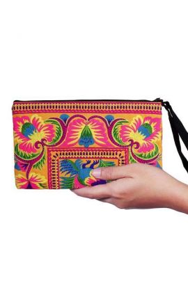 Women's Purse - Mustard Butterfly