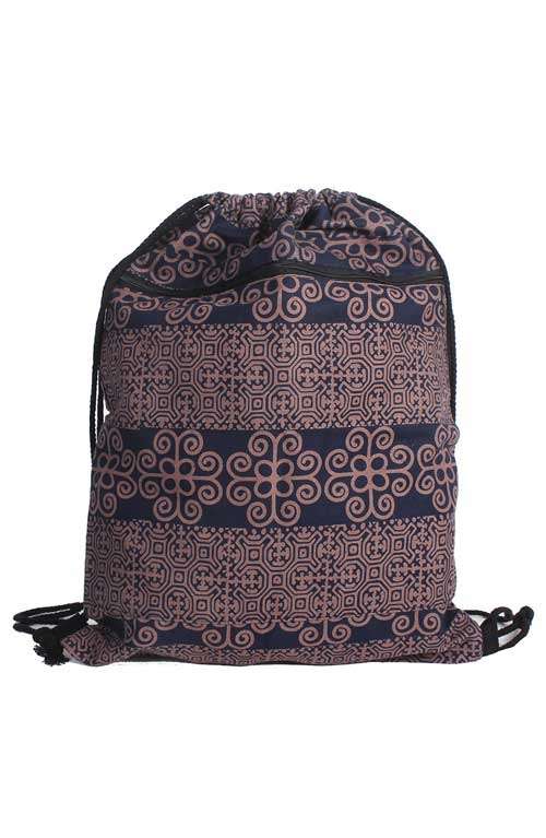 Backpack Sling Bag - Batik