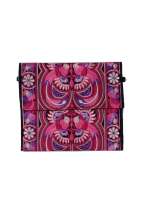 Alexa Large Embroidered Clutch Purse