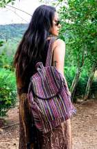 Beautiful Purple Backpack - Sling