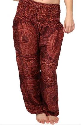 Honey Hive Harem Pants - Bronze