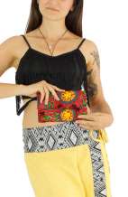 Tie Dye Web Clutch
