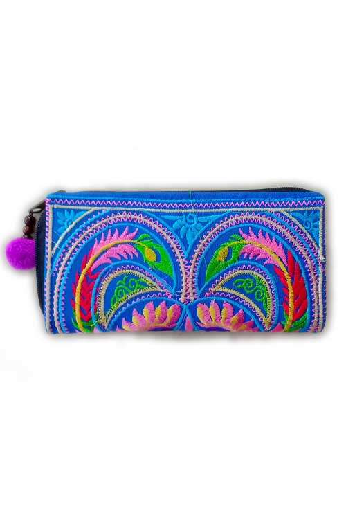 Orange Bird Wallet Clutch
