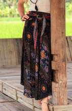 Bohemian Peacock Long Skirt