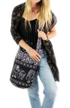 Crossbody Bag - Black Elephant