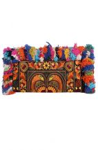 Mila Colorful Clutch - Tasseled
