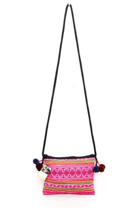 Vintage Cross Body Bag - Pink