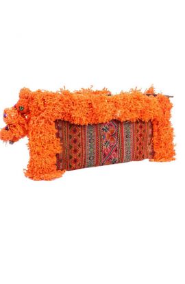 Adalee Vintage Clutch - Burnt Orange