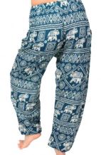 Elephant Harem Pants - Turquoise