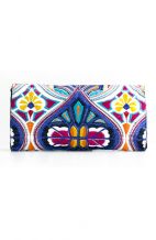 Small White Tahj Clutch Bag