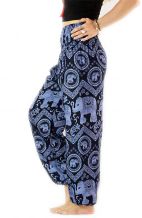 Thai Harem Pants - Feathered