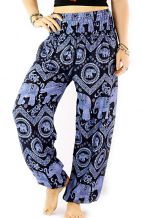 Thai Harem Pants - Feathered