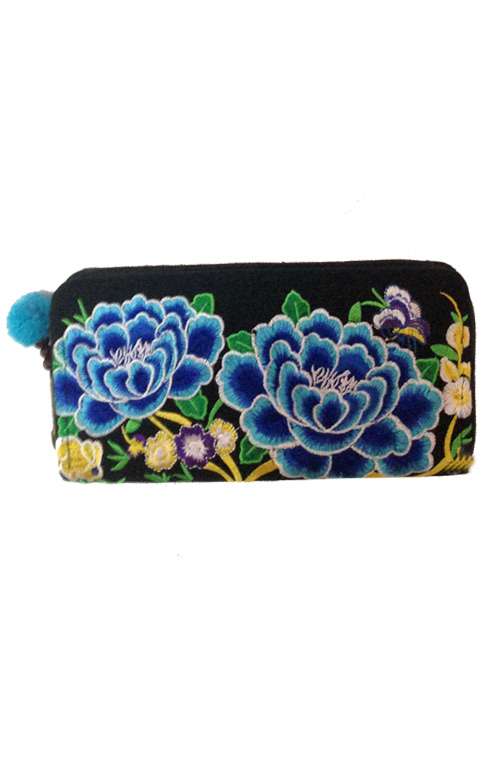 Colorful Boho Leather Wallet